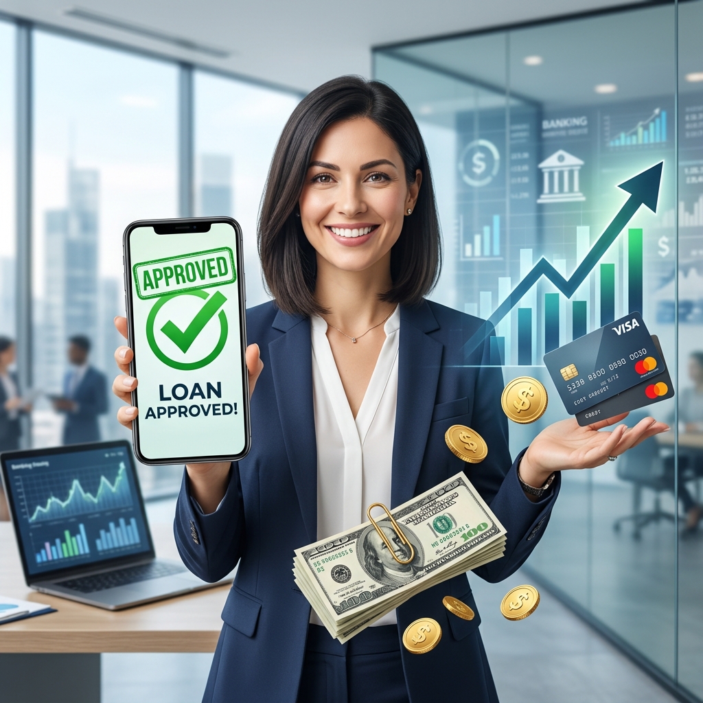 Instant cash advance loan approval with cash bills